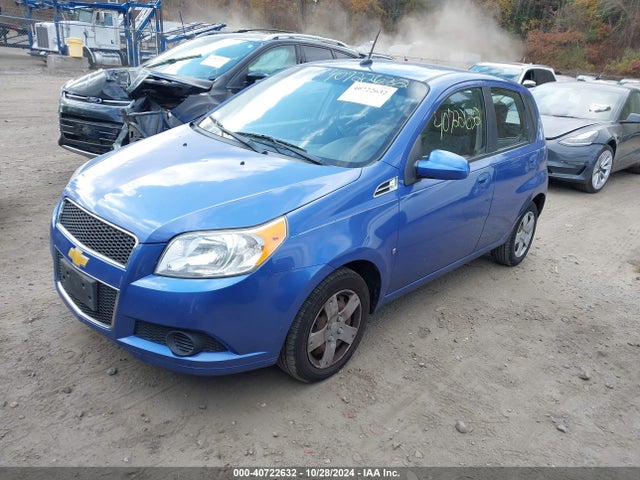 2009 Chevrolet Aveo Lt მანქანა იყიდება აუქციონზე, vin: KL1TD66E89B317086, აუქციონის ნომერი: 40722632
