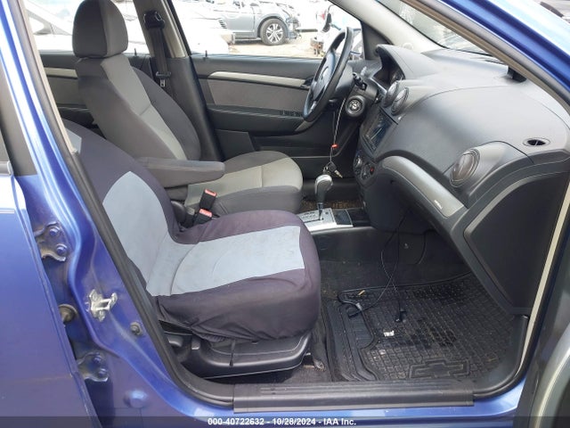 2009 Chevrolet Aveo Lt მანქანა იყიდება აუქციონზე, vin: KL1TD66E89B317086, აუქციონის ნომერი: 40722632