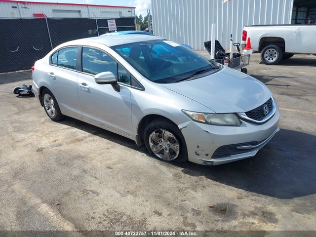 Honda Civic Lx 2014 2HGFB2F58EH511088 Image 1