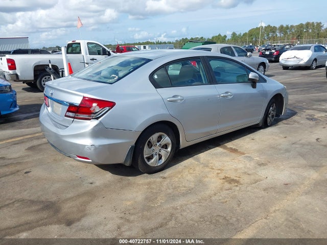 Honda Civic Lx 2014 2HGFB2F58EH511088 Image 4