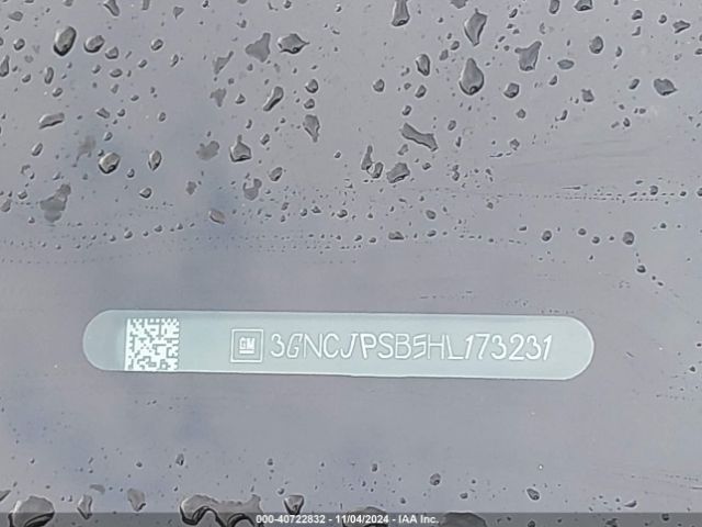 3GNCJPSB5HL173231 Chevrolet Trax Lt