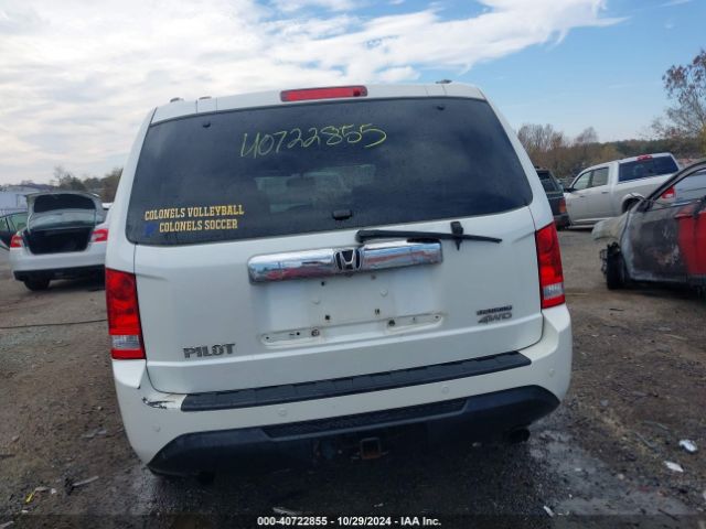 5FNYF4H94FB012948 Honda Pilot Touring