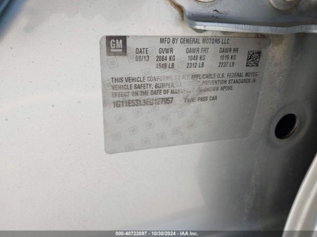 1G11E5SL3EU127957 Chevrolet MALIBU 2LT