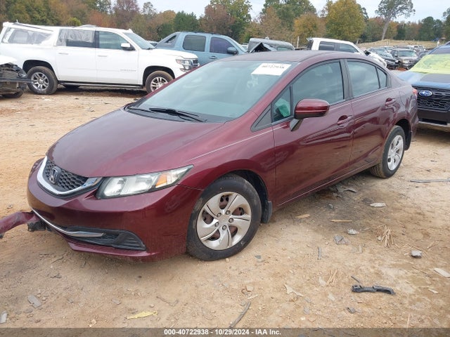 Honda Civic Lx 2014 19XFB2F52EE070584 Image 2