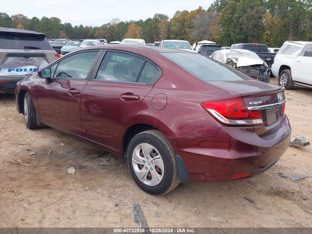 Honda Civic Lx 2014 19XFB2F52EE070584 Image 3