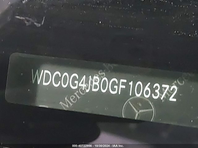 WDC0G4JB0GF106372 Mercedes-Benz GLC 300