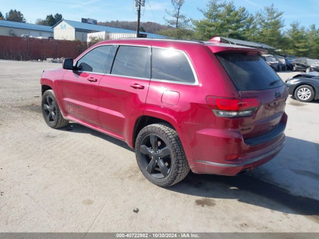 1C4RJFCG8FC112827 Jeep Grand Cherokee High Altitude
