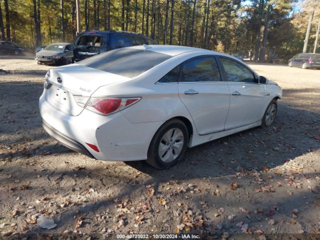 KMHEC4A43EA115274 Hyundai SONATA HYBRID