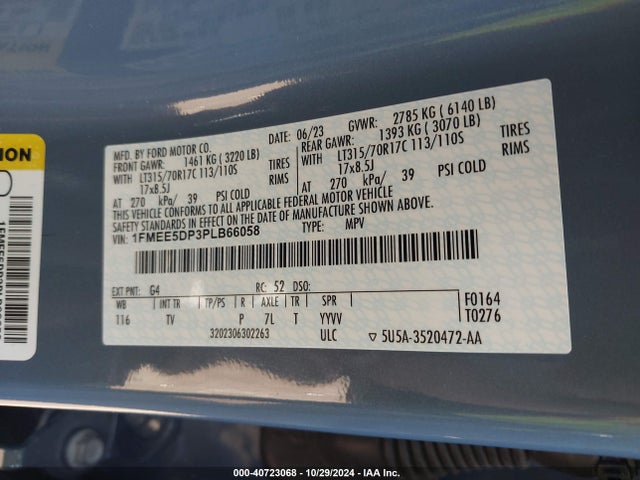 Ford Bronco Wildtrak 2023 1FMEE5DP3PLB66058 Image 9