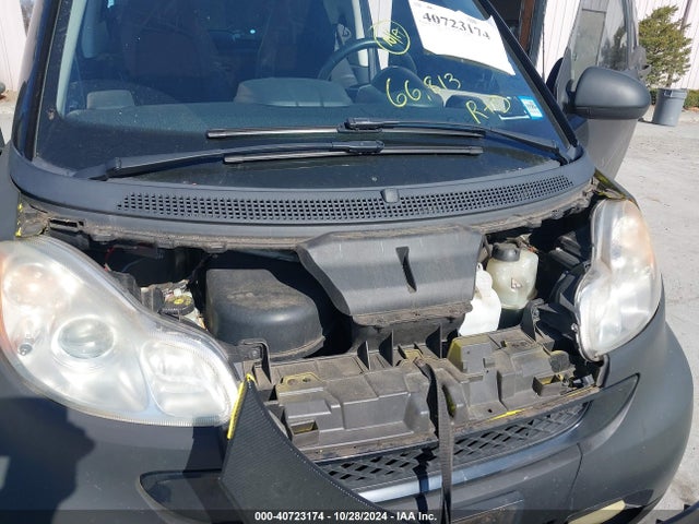 Aukcja sprzedaży 2008 Smart Fortwo Passion/pure, vin: WMEEJ31X58K125299, numer aukcji: 40723174