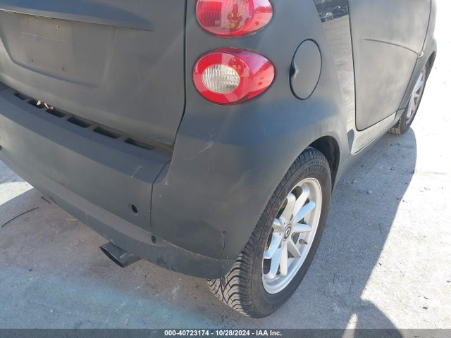 Aukcja sprzedaży 2008 Smart Fortwo Passion/pure, vin: WMEEJ31X58K125299, numer aukcji: 40723174