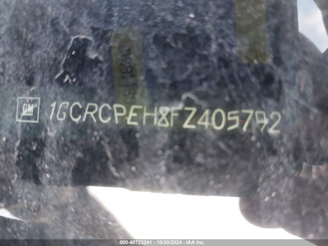 1GCRCPEH8FZ405792 Chevrolet Silverado 1500 Wt