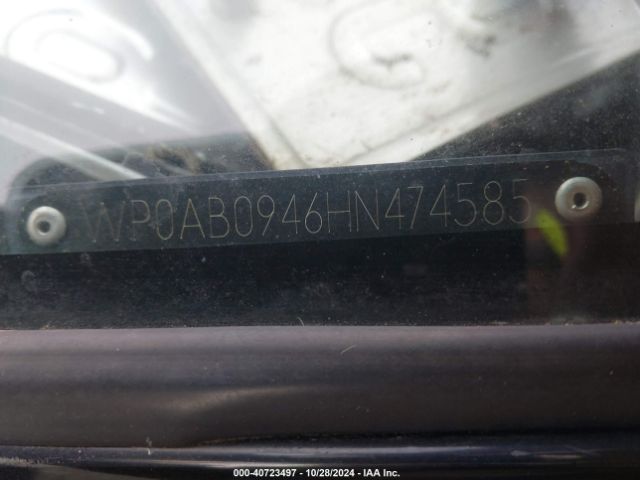 1987 PORSCHE 944 WP0AB0946HN474585 Photo 8