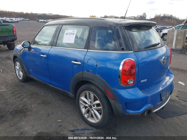 2011 MINI COOPER S COUNTRYMAN WMWZC5C52BWL53730 Photo 2