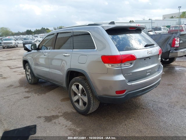 Продаж на аукціоні авто 2015 Jeep Grand Cherokee Limited, vin: 1C4RJFBG1FC783161, номер лоту: 40723581