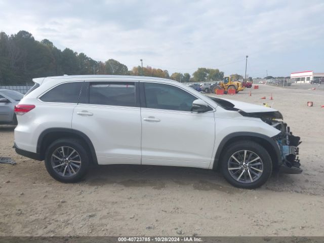 5TDKZRFH4JS542930 Toyota Highlander Xle