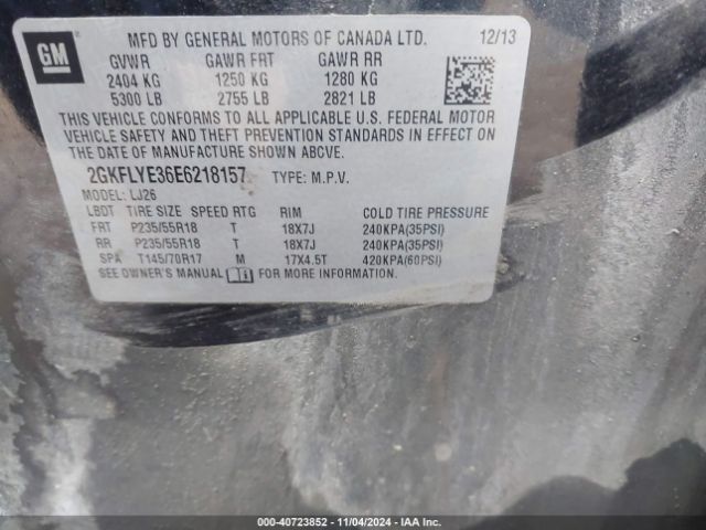 2GKFLYE36E6218157 GMC Terrain Slt-2