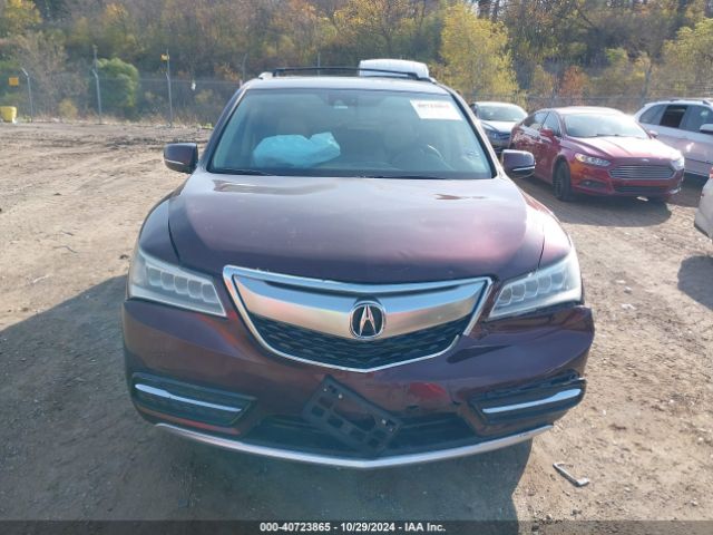 5FRYD4H46EB015549 Acura Mdx Technology Package