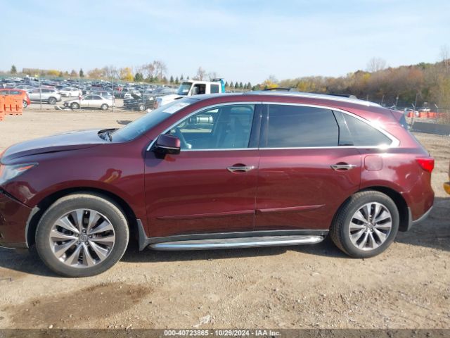5FRYD4H46EB015549 Acura Mdx Technology Package