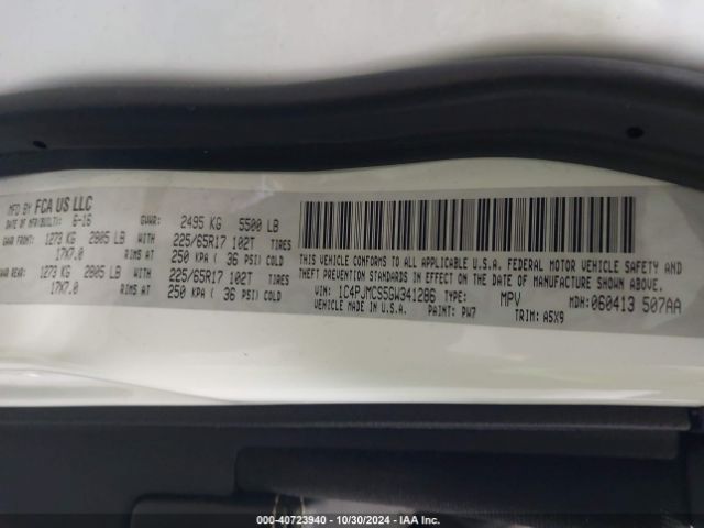1C4PJMCS5GW341286 Jeep Cherokee Latitude