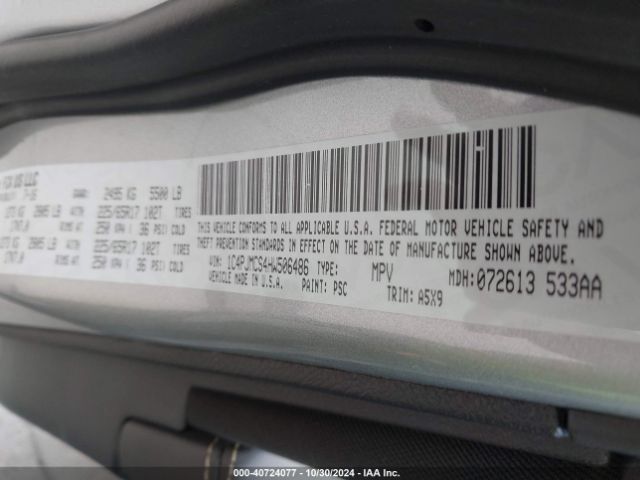 1C4PJMCS4HW506486 Jeep Cherokee Latitude 4x4