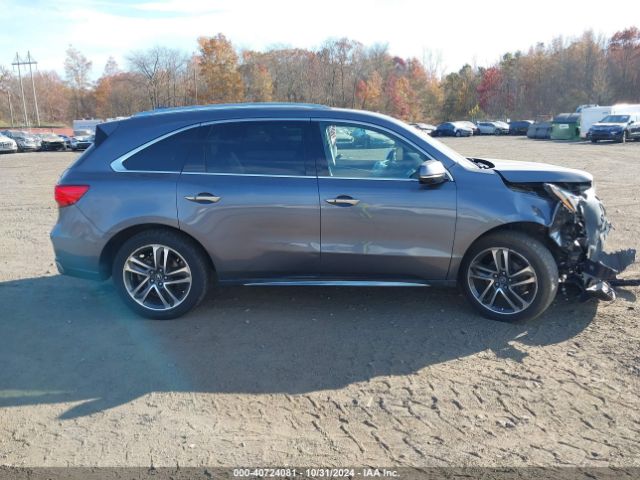 5FRYD4H95HB012769 Acura Mdx Advance   Entertainment Pkgs