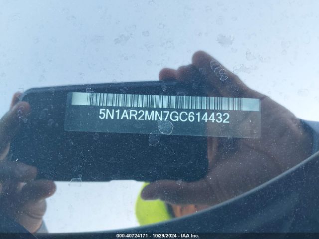 5N1AR2MN7GC614432 Nissan Pathfinder Platinum/s/sl/sv