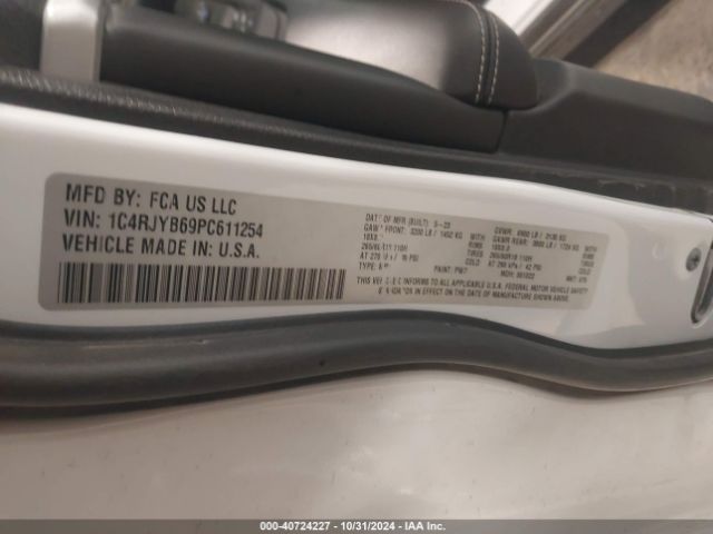 1C4RJYB69PC611254 Jeep Grand Cherokee 4xe