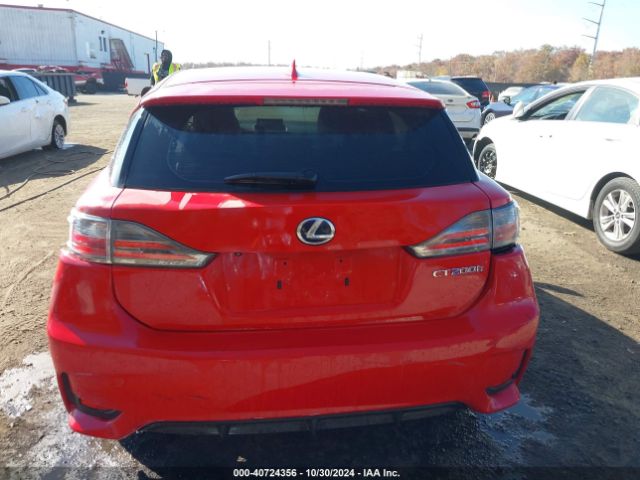 JTHKD5BH9E2178691 Lexus CT 200H