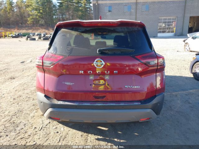 JN8AT3BB6MW203123 Nissan Rogue Sv Intelligent Awd