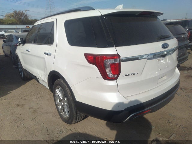 Ford Explorer Limited 2016 1FM5K8F89GGB10666 Image 3