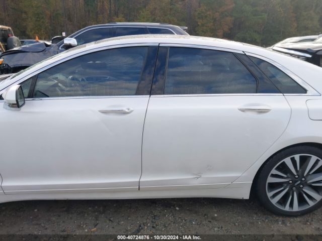 3LN6L5C99HR607899 Lincoln MKZ SELECT