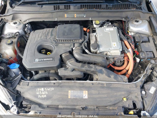 Ford Fusion Hybrid S 2016 3FA6P0UU8GR388680 Image 10