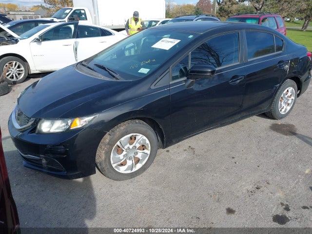 Honda Civic Lx 2014 2HGFB2F5XEH515451 Image 2