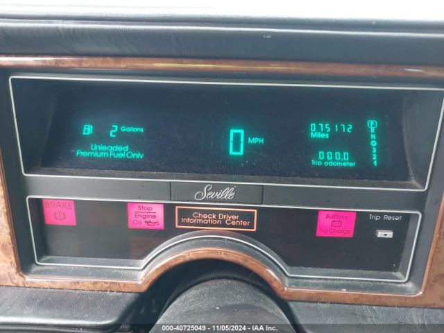 1991 CADILLAC SEVILLE 1G6KS53B7MU814015 Photo 6