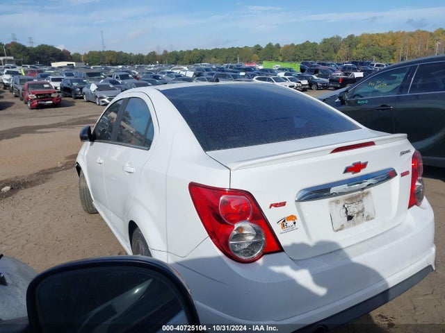 1G1JG5SBXE4230911 Chevrolet Sonic Rs Auto