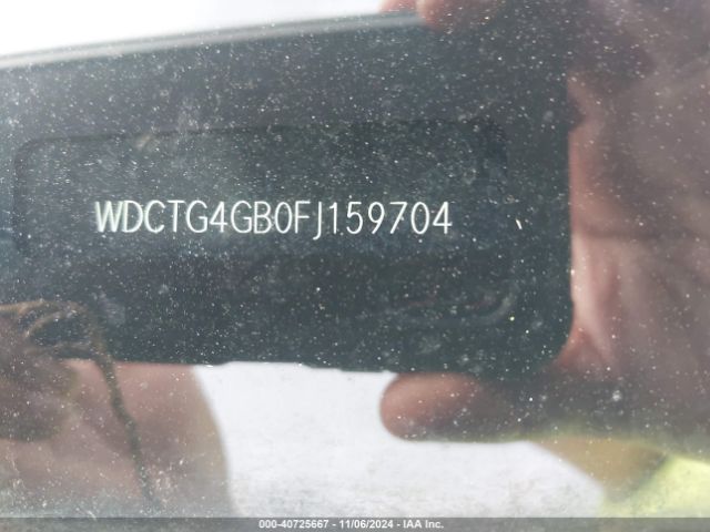 WDCTG4GB0FJ159704 Mercedes-Benz Gla 250 4matic