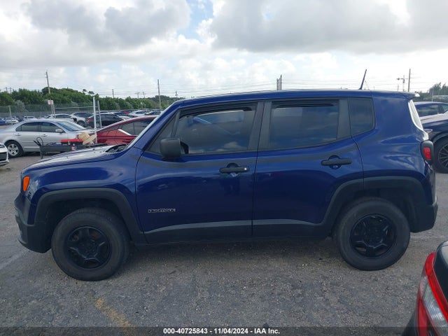 ZACCJBAB6JPJ48166 Jeep Renegade Sport 4x4