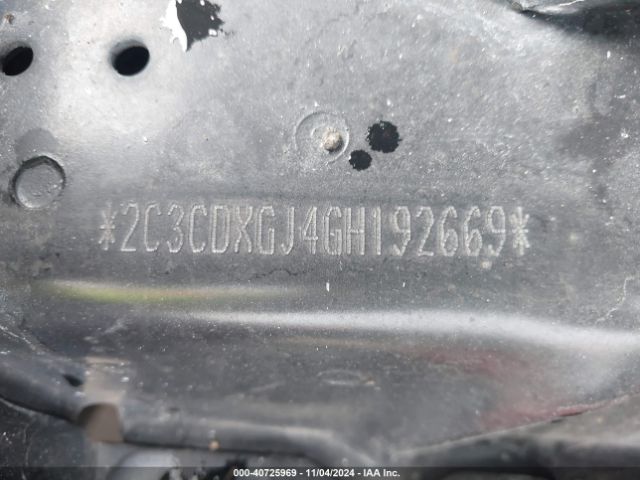 2C3CDXGJ4GH192669 Dodge Charger R/t Scat Pack