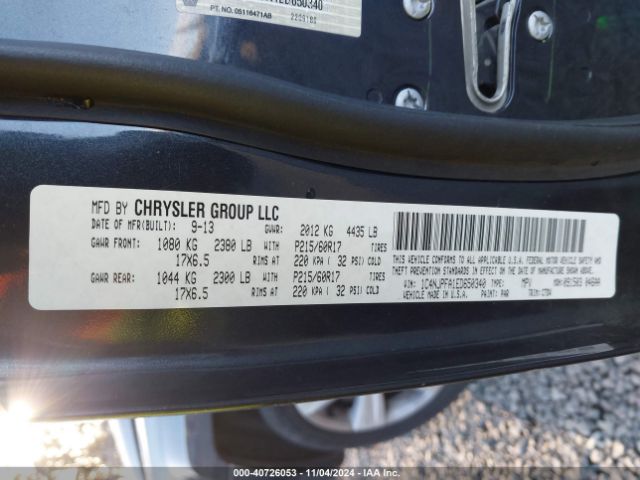 1C4NJPFA1ED650340 Jeep Patriot Latitude