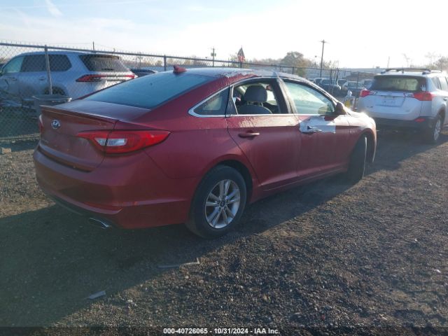 2016 HYUNDAI SONATA 5NPE24AF1GH357789 Photo 3
