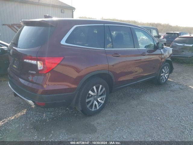 5FNYF6H51MB061191 Honda Pilot Awd Ex-l