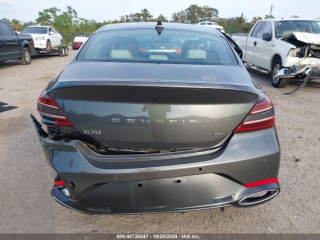 KMTG54TE3PU123486 Genesis G70 3.3t Rwd