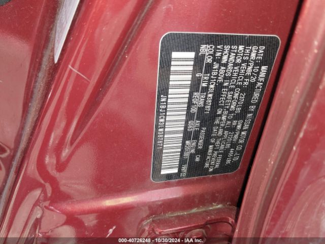 JN1BJ1CW3LW387871 Nissan Rogue Sport Sl Awd Xtronic Cvt