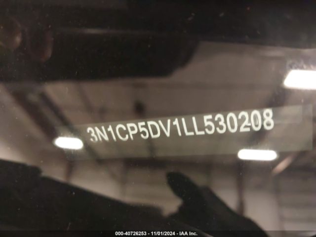 3N1CP5DV1LL530208 Nissan Kicks Sr Xtronic Cvt