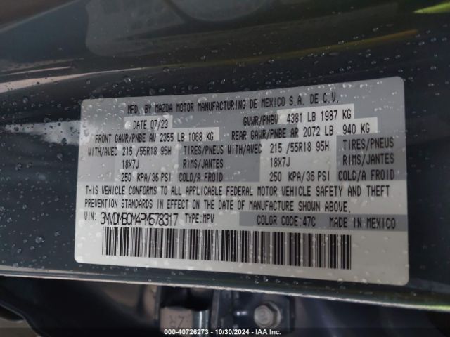 3MVDMBCM4PM578317 Mazda Cx-30 2.5 S Carbon Edition