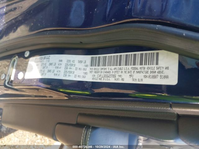 1C4PJLDB3GW237856 Jeep Cherokee Limited