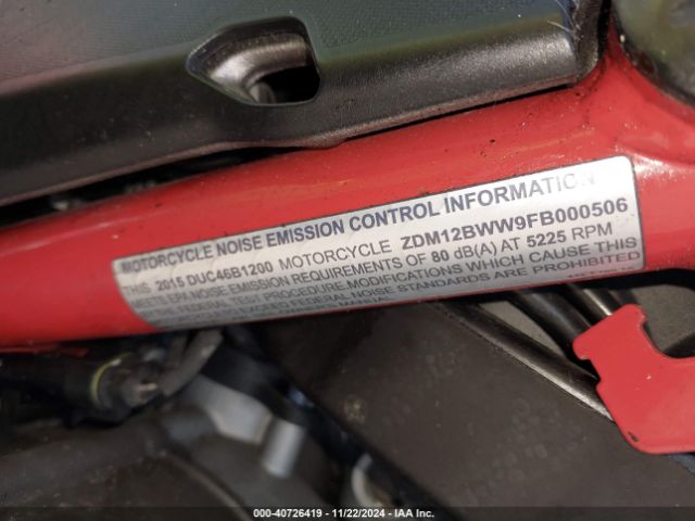 2015 DUCATI MULTISTRADA ZDM12BWW9FB000506 Photo 9