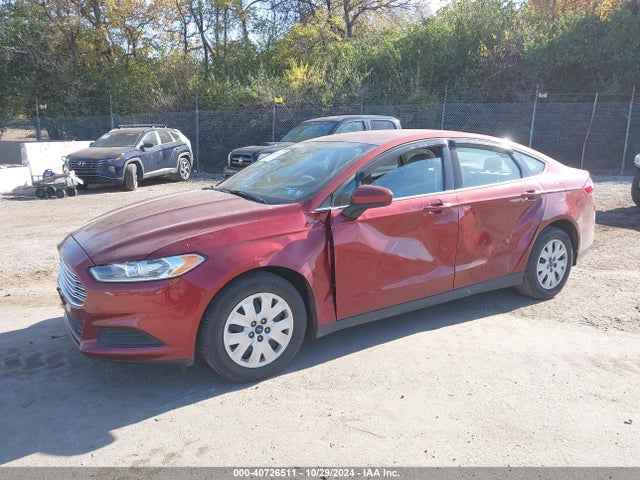 Ford FUSION S 2014 3FA6P0G76ER296101 Image 2