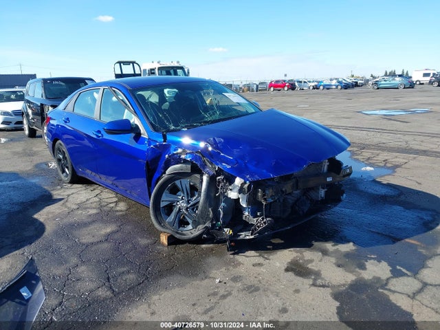 Hyundai Elantra Blue 2023 KMHLM4AJ4PU055047 Image 1